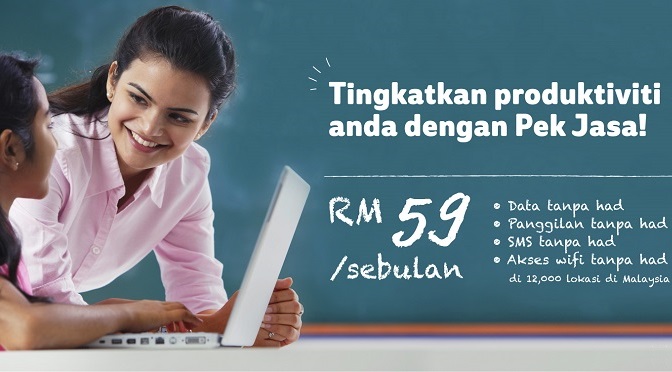 Pek Jasa Unifi Mobile Rm59 90 Sebulan Sehingga 31 12 2019