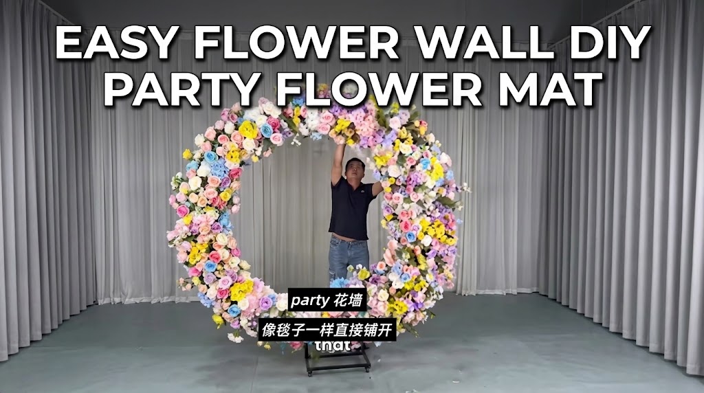 Easy Party Flower Wall Hacks Umobile5G