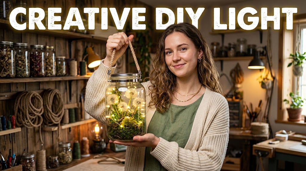 Brilliant DIY Glass Jar Lamp Idea Umobile5G