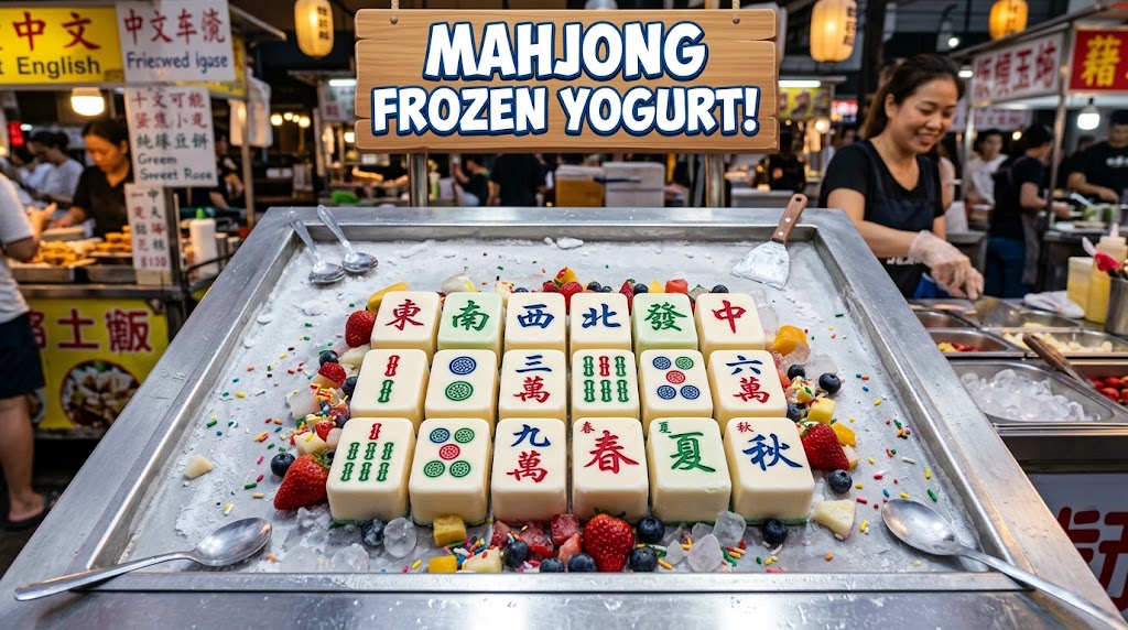 Interactive Mahjong Frozen Yogurt Umobile5G
