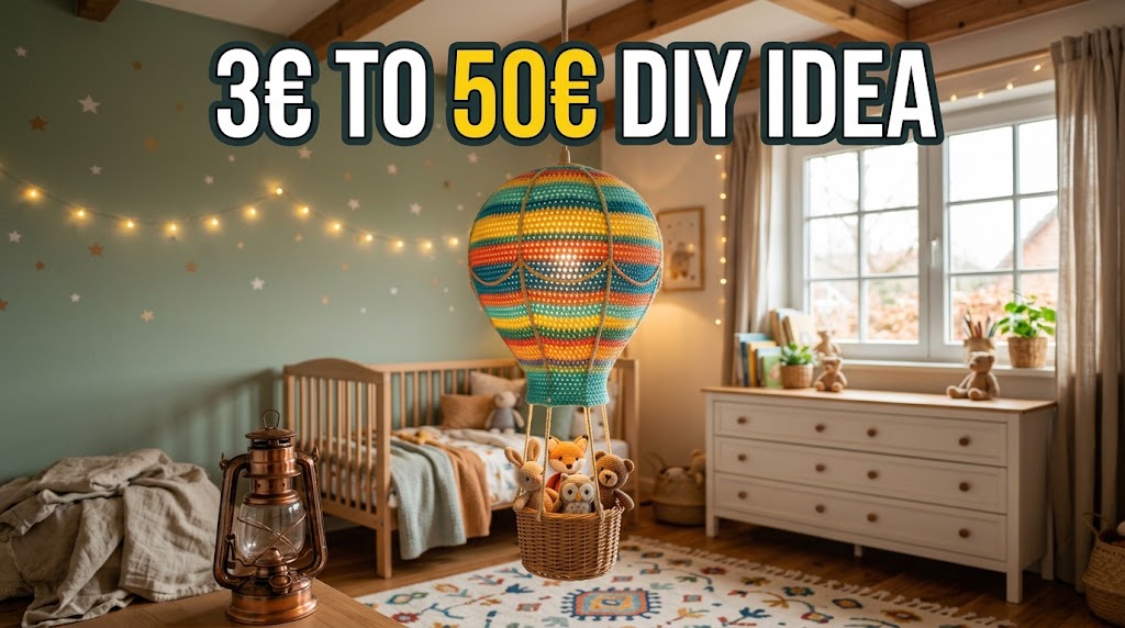 From €3 to €50 DIY Hot Air Balloon Lamp Umobile5G