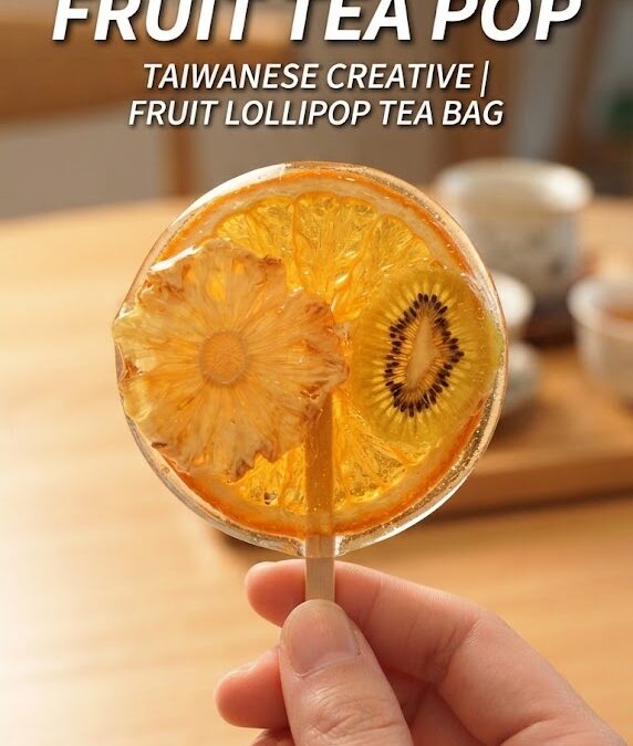 DIY Fruit Lolly Tea Bags