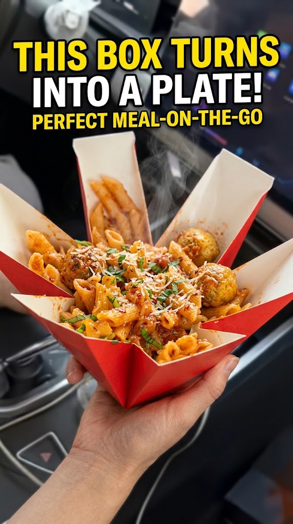 The Genious Unfolding Pasta Box
