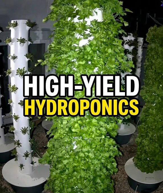 Maximizing Yield with Hydroponic Towers Umobile5G