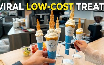 Viral Low-Cost Tokyo SkyTree Crepes Umobile5G
