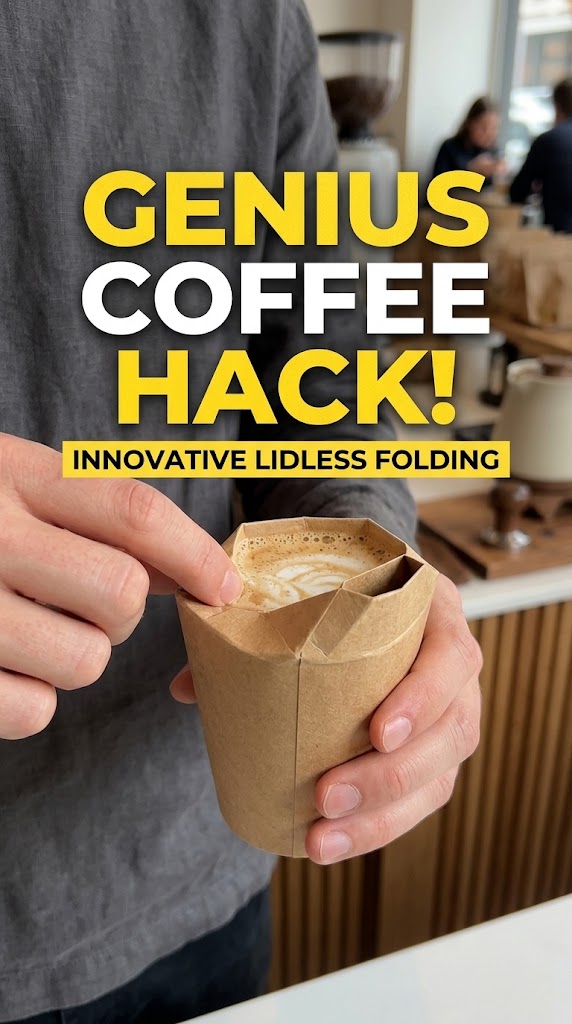 Origami Coffee Cup is Changing Takeaway Culture