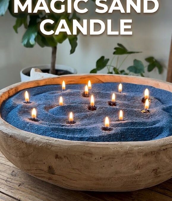 The Magic Sand Candle