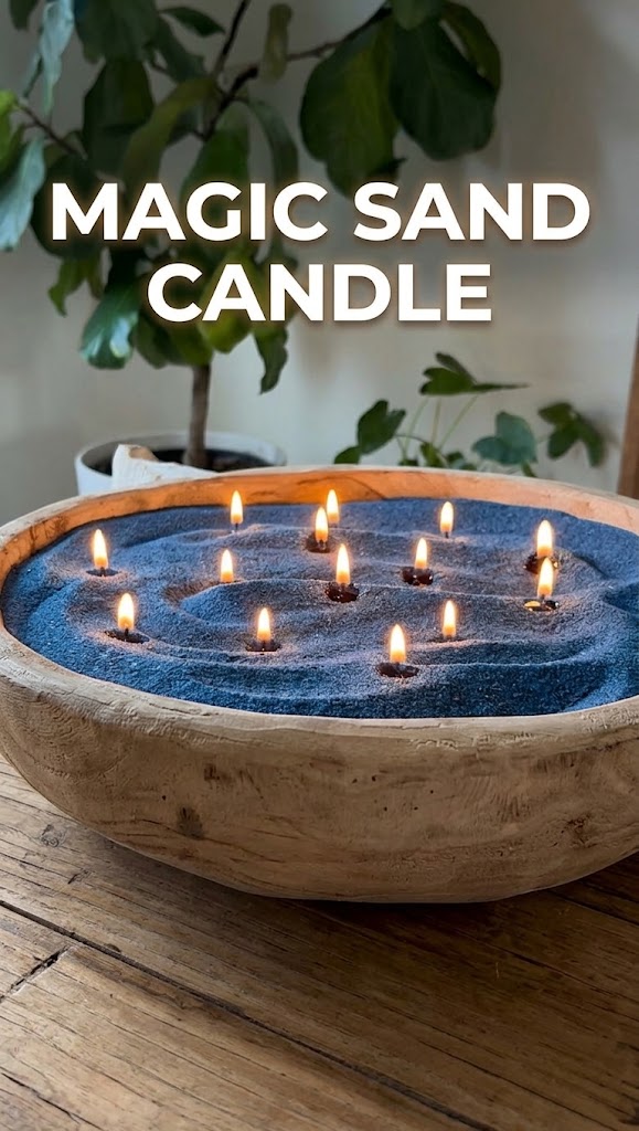 The Magic Sand Candle
