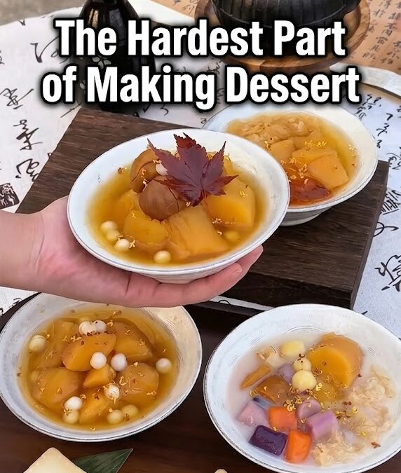 The Hardest Part of Making Dessert