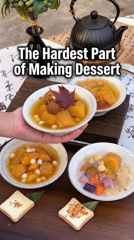 The Hardest Part of Making Dessert
